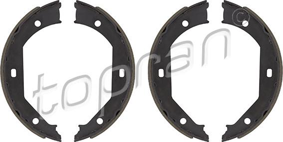 Topran 500 975 - Brake Shoe Set, parking brake autospares.lv