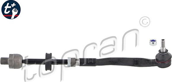 Topran 500 443 - Tie Rod autospares.lv