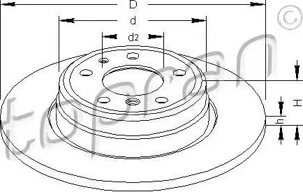 Topran 500 566 - Brake Master Cylinder autospares.lv