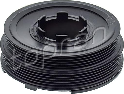 Topran 500 625 - Belt Pulley, crankshaft autospares.lv