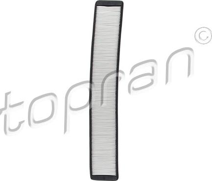 Topran 500 220 - Filter, interior air autospares.lv
