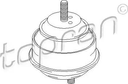 Topran 500 747 - Holder, engine mounting autospares.lv