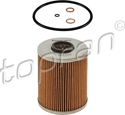 Topran 500 729 - Oil Filter autospares.lv