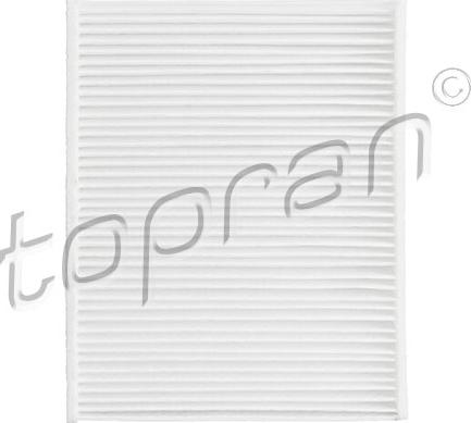 Topran 501 913 - Filter, interior air autospares.lv