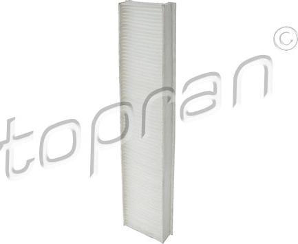 Topran 501 012 - Filter, interior air autospares.lv