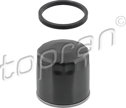 Topran 501 072 - Oil Filter autospares.lv