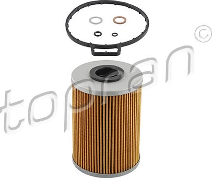 Topran 501 180 - Oil Filter autospares.lv