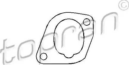 Topran 501 266 - Gasket, intake manifold autospares.lv