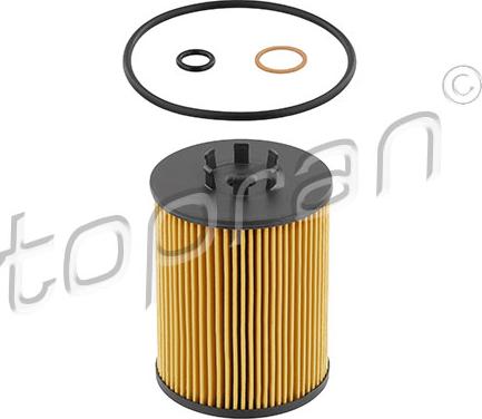 Topran 501 702 - Oil Filter autospares.lv