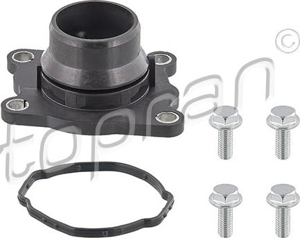 Topran 503 137 - Coolant thermostat / housing autospares.lv