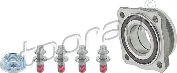 Topran 502 560 - Wheel hub, bearing Kit autospares.lv