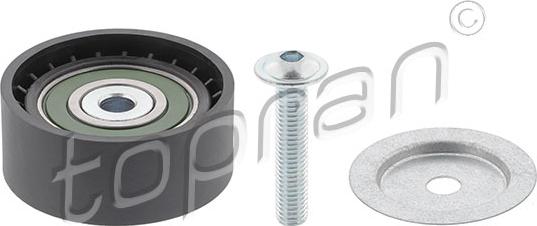 Topran 502 580 - Pulley, v-ribbed belt autospares.lv