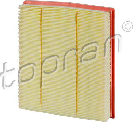 Topran 502 286 - Air Filter, engine autospares.lv