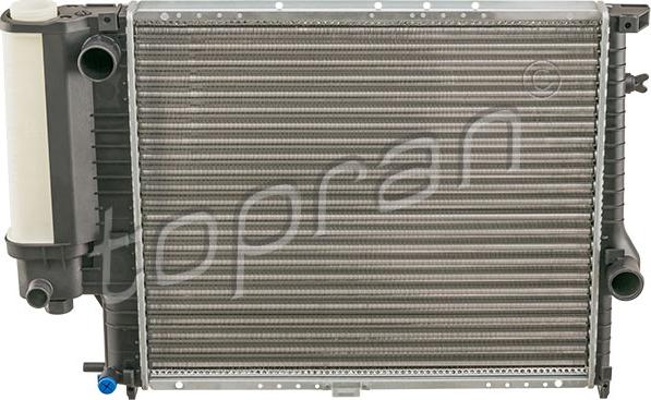 Topran 502 281 - Radiator, engine cooling autospares.lv