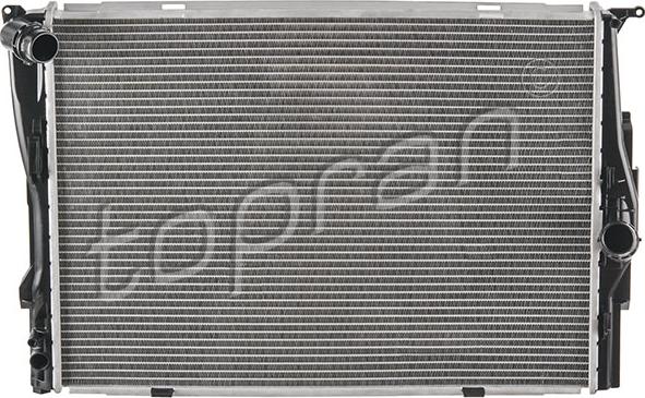 Topran 502 274 - Radiator, engine cooling autospares.lv