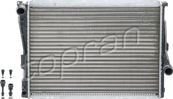 Topran 502 278 - Radiator, engine cooling autospares.lv