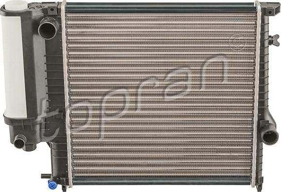 Topran 502 272 - Radiator, engine cooling autospares.lv
