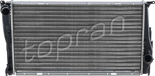 Topran 502 277 - Radiator, engine cooling autospares.lv