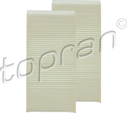Topran 502 794 - Filter, interior air autospares.lv