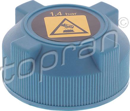 Topran 600 433 - Sealing Cap, coolant tank autospares.lv