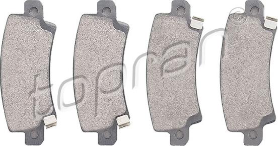 Topran 600 603 - Brake Pad Set, disc brake autospares.lv