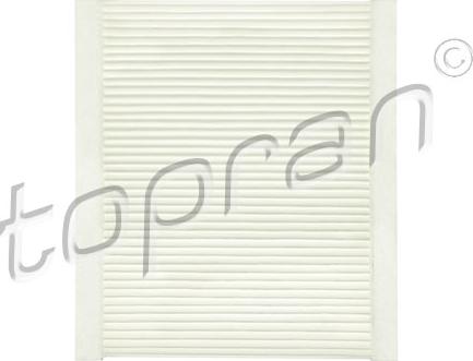 Topran 600 093 - Filter, interior air autospares.lv