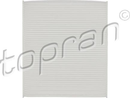 Topran 600 097 - Filter, interior air autospares.lv