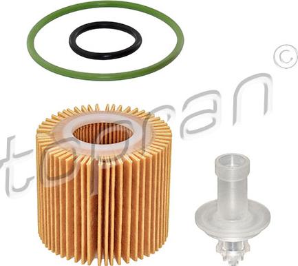 Topran 600 030 - Oil Filter autospares.lv