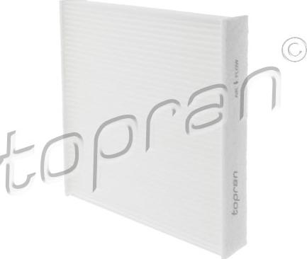 Topran 600 038 - Filter, interior air autospares.lv
