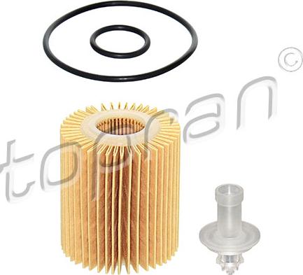 Topran 600 032 - Oil Filter autospares.lv