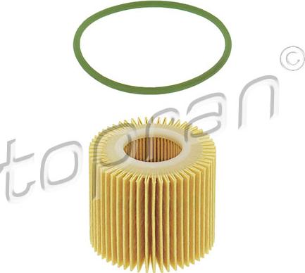 Topran 600 037 - Oil Filter autospares.lv