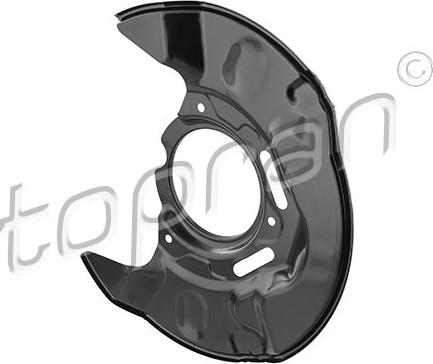 Topran 600 853 - Splash Panel, guard, brake disc autospares.lv