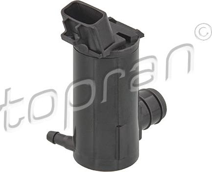 Topran 600 390 - Water Pump, window cleaning autospares.lv