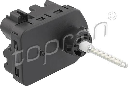 Topran 600 217 - Control, actuator, headlight range adjustment autospares.lv