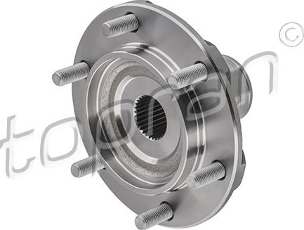 Topran 634 178 - Wheel Hub autospares.lv