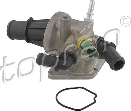 Topran 638 751 - Coolant thermostat / housing autospares.lv