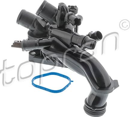 Topran 638 765 - Coolant thermostat / housing autospares.lv