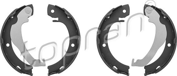 Topran 633 906 - Brake Shoe Set, parking brake autospares.lv