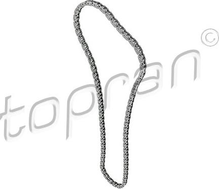 Topran 632 668 - Timing Chain autospares.lv