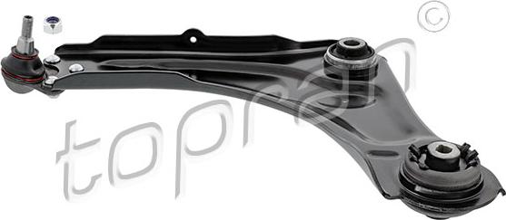 Topran 629 722 - Track Control Arm autospares.lv