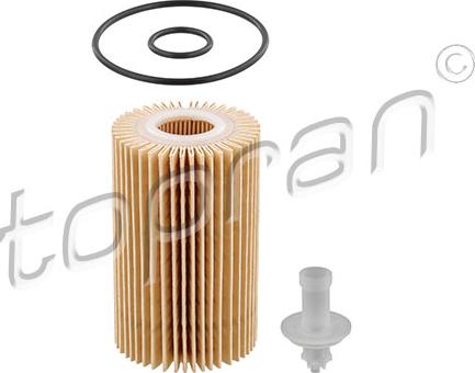 Topran 625 370 - Oil Filter autospares.lv