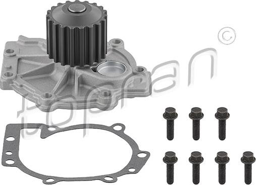 Topran 620 678 - Water Pump autospares.lv