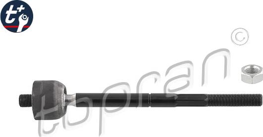 Topran 627 662 - Inner Tie Rod, Axle Joint autospares.lv