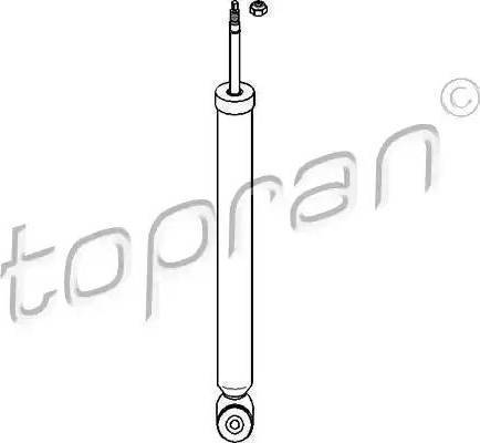 Topran 109 427 - Shock Absorber autospares.lv