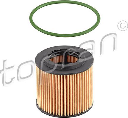 Topran 109 653 - Oil Filter autospares.lv