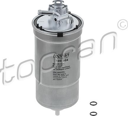 Topran 109 004 - Fuel filter autospares.lv