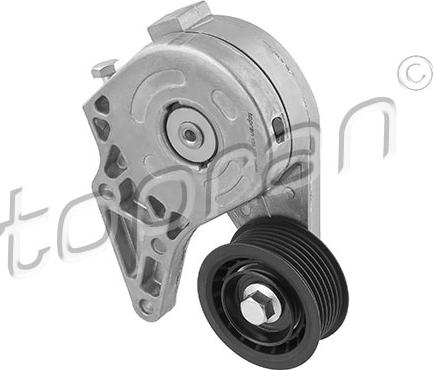 Topran 109 169 - Belt Tensioner, v-ribbed belt autospares.lv