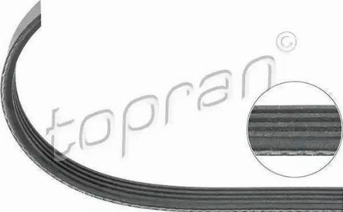 Topran 500 690 - V-Ribbed Belt autospares.lv