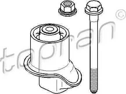 Topran 109 783 - Repair Kit, axle beam autospares.lv