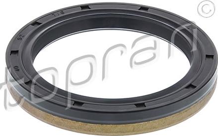 Topran 104 412 - Shaft Seal, wheel bearing autospares.lv